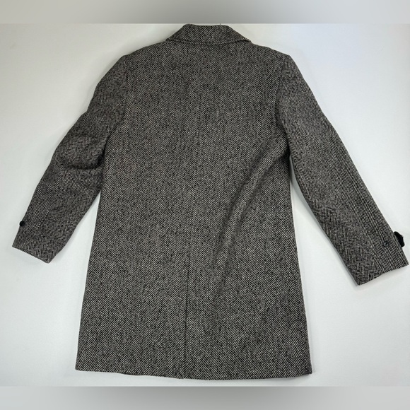 NWT J. Crew Thompson Herringbone Wool Blend Driving Jacket Mens Size 38 Medium - Picture 6 of 16